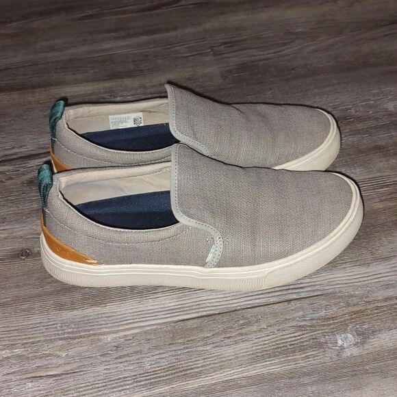 Toms Men's  GrayTRVL LITE  Slip on Casual shoe Sz 7  EUC - Picture 5 of 6